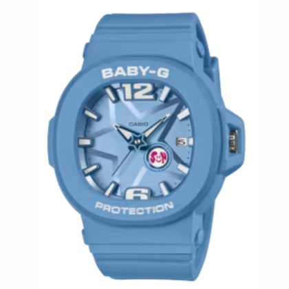 Casio Baby-G BGA-10D-2A2DR Blue Resin Band Analog Women Watch